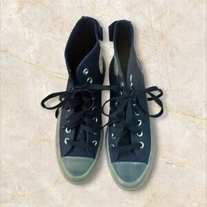 NWOT Converse All Star Chuck Taylor Blue High Tops Lace Up. Men 7. Woman 9